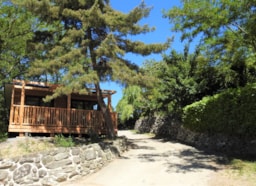 Accommodation - Chalet Laurier Comfortable For Large Family - Camping Les Lavandes