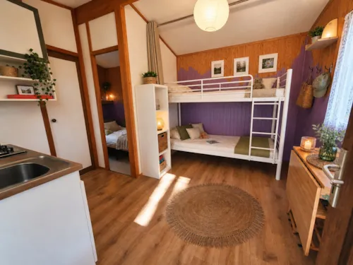 Huuraccommodatie(s) - Chalet Lavande Basic - image n°8 - Camping Les Lavandes