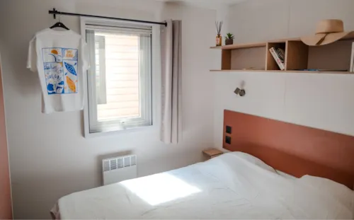 Location - Mobil Home Family - 3 Chambres - 44 M² -  Avec Terrasse - Climatisation - Tv. - image n°5 - Camping du Pont