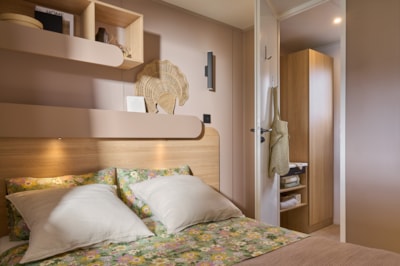 BORA MOBILE HOME 28 m² with a 10 m² patio—1 bedroom—1 bathroom—air conditioning—TV