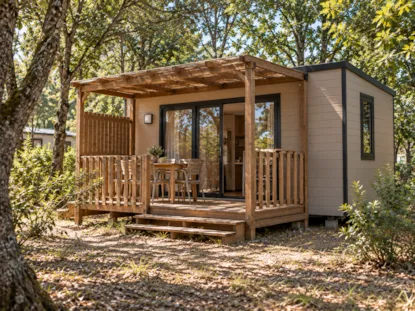Mobilhome Duo Nature - 1 Chambre- 28M² Terrasse 10M²-1 Sdb-Climatisation-Tv