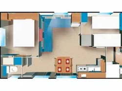 Location - Mobil-Home  2 Chambres+ - image n°7 - CAMPING LES HORTENSIAS