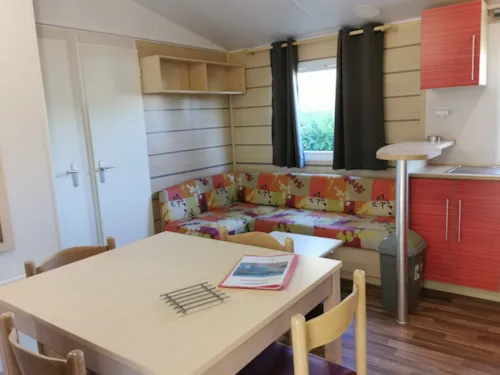 Location - Mobil-Home 3 Chambres Clim (D) - image n°2 - CAMPING LES HORTENSIAS
