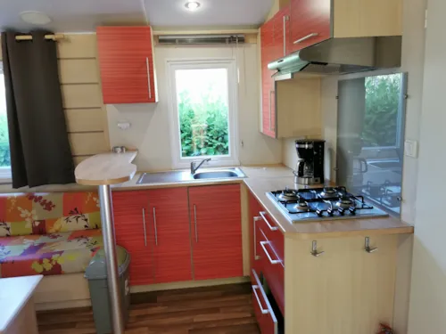 Location - Mobil-Home 3 Chambres Clim (D) - image n°3 - CAMPING LES HORTENSIAS