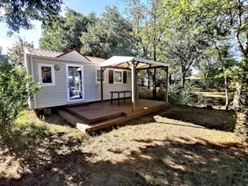 Location - Mobil-Home 2 Chambres Clim (En Dimanche Juillet/Août) - CAMPING LES HORTENSIAS