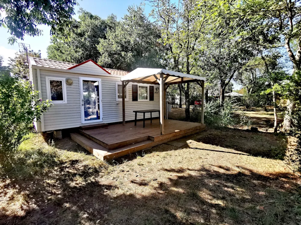 MOBILE HOME 2 bedrooms with air-conditioning (on Sunday July/August)