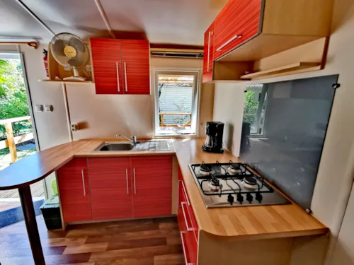 Location - Mobil-Home 2 Chambres+ (D) - image n°3 - CAMPING LES HORTENSIAS