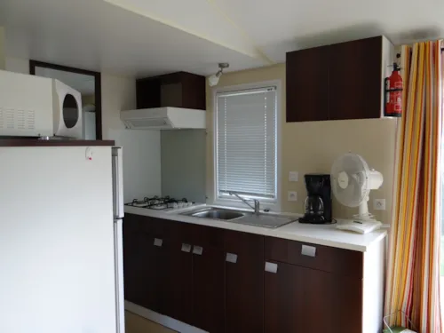 Location - Mobil-Home 2 Chambres+ Clim (D) - image n°3 - CAMPING LES HORTENSIAS