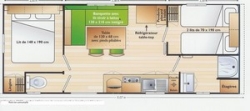 Location - Mobil-Home - 2 Chambres - 24M² - Terrasse En Bois Couverte + Climatisation - CAMPING LE CHASSEZAC