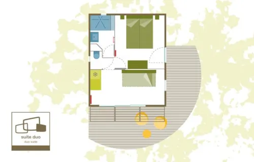 Mietunterkunft - Gruppenunterkunft - image n°9 - CAMPING DOMAINE DE BRIANGE
