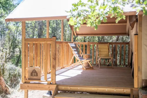 Location - Ecolodge 4 Pers - image n°2 - CAMPING DOMAINE DE BRIANGE