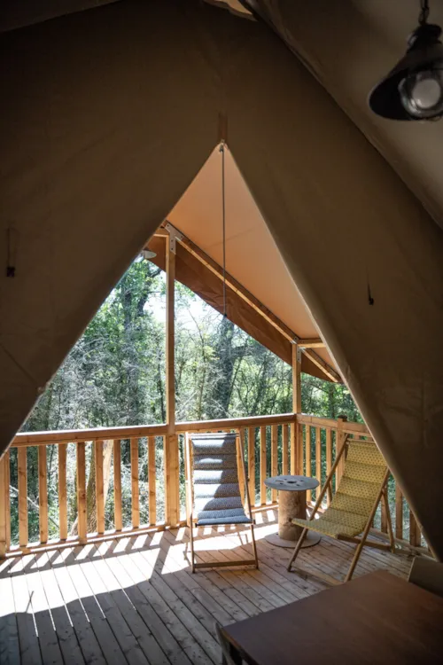 Location - Ecolodge 4 Pers - image n°9 - CAMPING DOMAINE DE BRIANGE