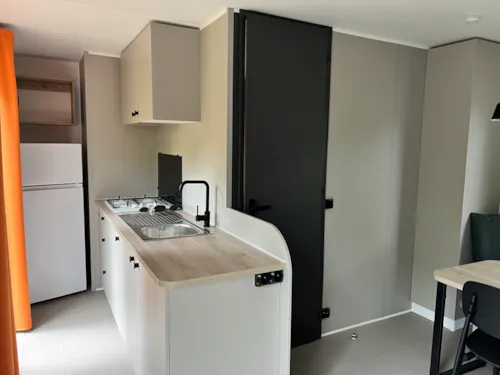 Location - Mobilhome Riviera 2025 Clim 4 Pers.  Arrivée Maximale 18 H - image n°1 - Camping Beau Rivage