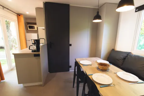 Location - Mobilhome Riviera 2025 Clim 4 Pers.  Arrivée Maximale 18 H - image n°2 - Camping Beau Rivage