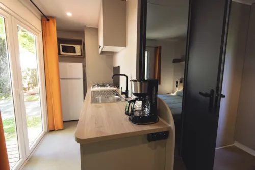 Location - Mobilhome Riviera 2025 Clim 4 Pers.  Arrivée Maximale 18 H - image n°5 - Camping Beau Rivage