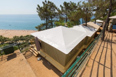 Caraibes tent 20m² - 2 bedrooms with Sea View — 6