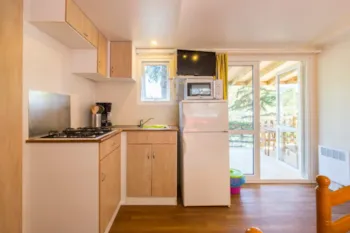 Mietunterkunft - Mobilhome Ancona - Camping El Far