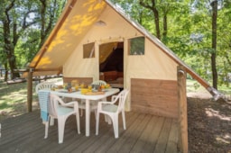 Huuraccommodatie(s) - Tent Ciela Nature  - 2 Slaapkamers - Camping Arc en Ciel