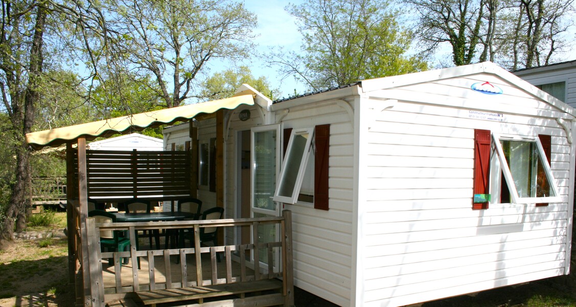Location - Mobil-Home Ciela Confort Compact 3 Chambres - Ciela Village Camping Arc en Ciel, Vallon-Pont-d'Arc