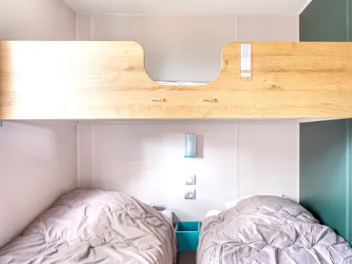 Accommodation - Cottage Cosy***  - 6 People - 3 Bedrooms - Air-Conditioning - image n°3 - Camping Arc en Ciel