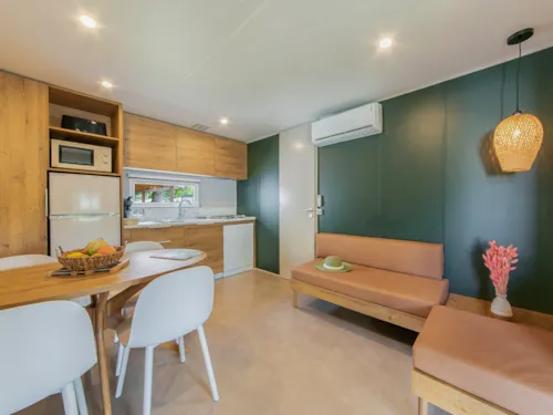 Huuraccommodatie(s) - Cottage Calys***** - 4 Personen - 2 Slaapkamers - 2 Badkamers - Airconditioning - image n°1 - Camping Arc en Ciel