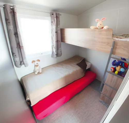 Huuraccommodatie(s) - Tit'home 2 Slaapkamers (Zonder Privé Sanitair) - image n°3 - Camping Le Barutel