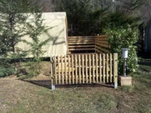 Locatif - Coco Sweet 1 slaapkamer (zonder privé sanitair) - Camping Le Barutel