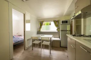 Locatif - Stacaravan met 2 slaapkamers D - Camping Le Barutel