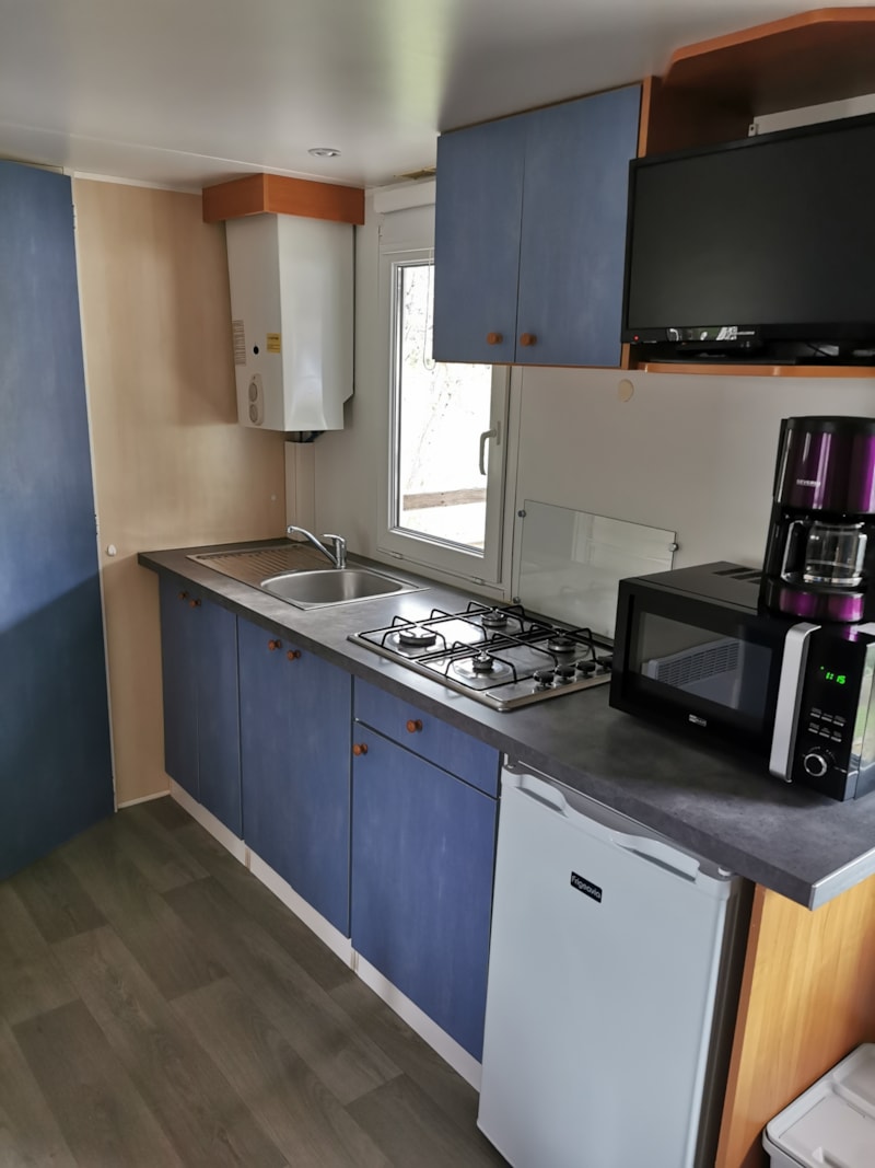 Mobil-home Samedi 2 chambres / 4 personnes