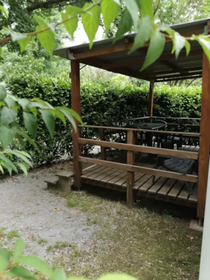 Locatif - Stacaravan met 2 slaapkamers S - Camping Le Barutel