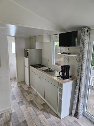 Comfort+ mobile home / air-conditioned