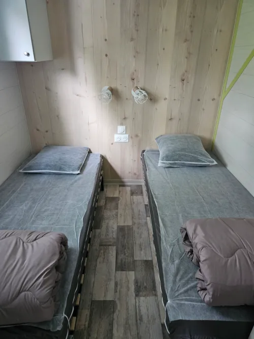 Mietunterkunft - Mobilheim Confort+ / Klimatisiert - image n°4 - Camping Le Barutel