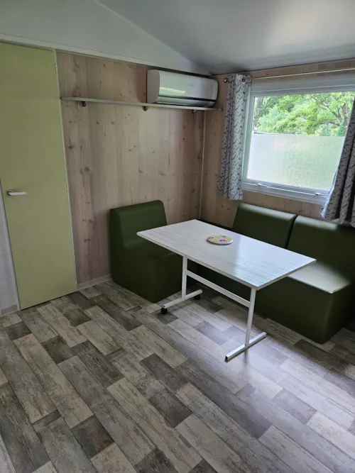 Mietunterkunft - Mobilheim Confort+ / Klimatisiert - image n°5 - Camping Le Barutel