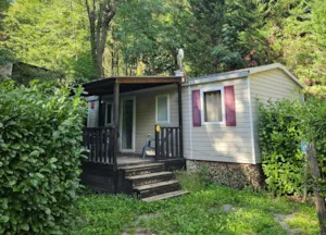 Locatif - Stacaravan met 3 slaapkamers - Camping Le Barutel