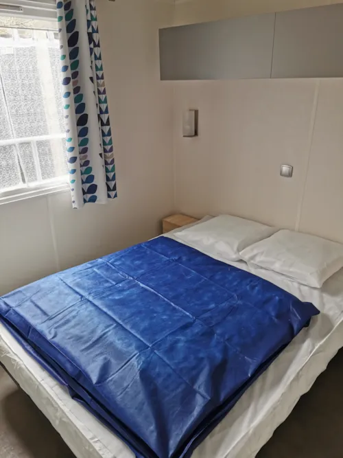 Accommodation - Mobile Home M°6 / 3 Bedrooms + Air Conditioning + Large Terrace With River View - image n°6 - Camping Le Barutel