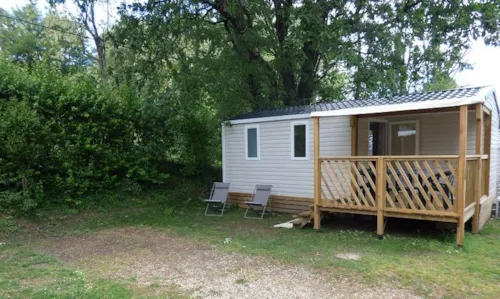Huuraccommodatie(s) - Stacaravan Classique S - Irm Loggia - Airconditioning (2 Slaapkamers) - image n°10 - Camping Le Clapas