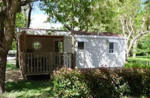 Locatif - Mobilheim Classique O'Hara 784T D - Klimaanlage (2 Zimmer) - Camping Le Clapas