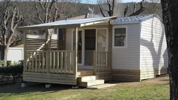 Mietunterkunft - Mobilheim Irm Cahita Riviera D - Klimaanlage (1 Zimmer) - Camping Le Clapas