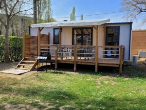 Locatif - Mobilheim Prémium O’Hara 845 - Klimaanlage (3 Zimmer) - Camping Le Clapas