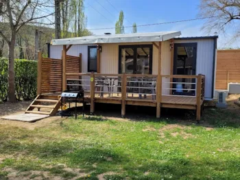 Mietunterkunft - Mobilheim Prémium O’Hara 845 - Klimaanlage (3 Zimmer) - Camping Le Clapas