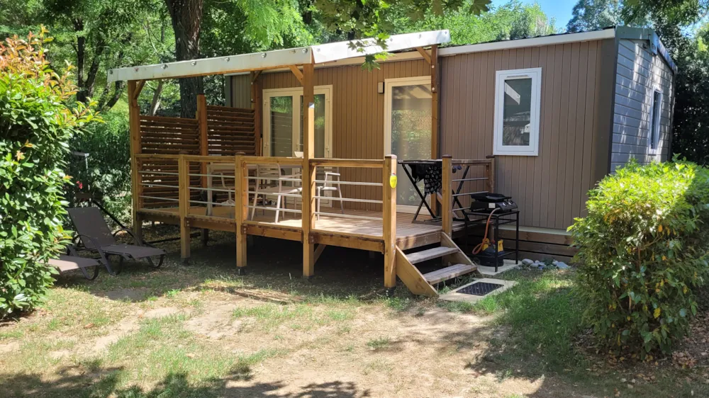 Accommodation - Mobil-Home Premium Irm Super Mercure Riviera D - Camping Le Clapas