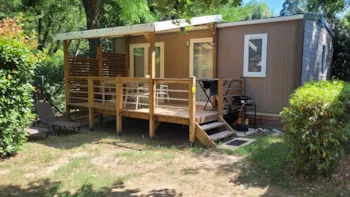 Mietunterkunft - Mobilheim Premium Irm Super Mercure Riviera D - Camping Le Clapas