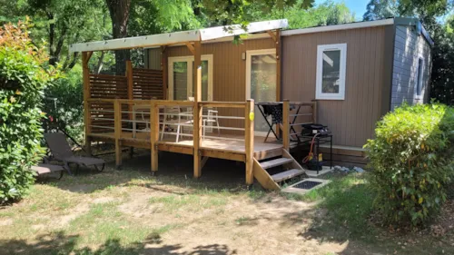 Accommodation - Mobil-Home Premium Irm Super Mercure Riviera D - image n°1 - Camping Le Clapas