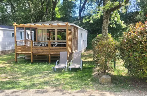 Mietunterkunft - Mobilheim Premium O'hara 865 Bay - Klimaanlage (2 Zimmer) - image n°2 - Camping Le Clapas