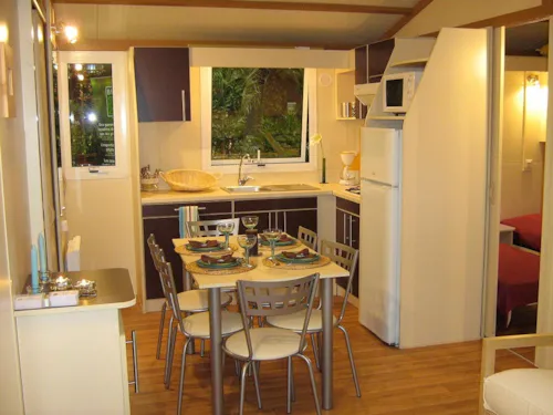 Accommodation - Chalet Samoa 1/6 Pers. - image n°5 - Camping le Verger de Jastres