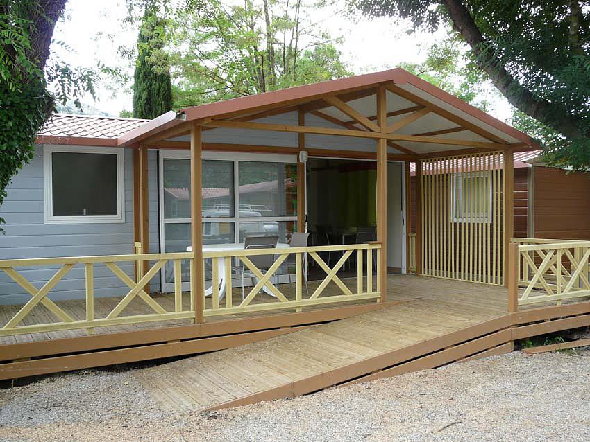 Accommodation - Chalet Samoa - Adapted To The People With Reduced Mobility 1/5 Pers. - Camping le Verger de Jastres
