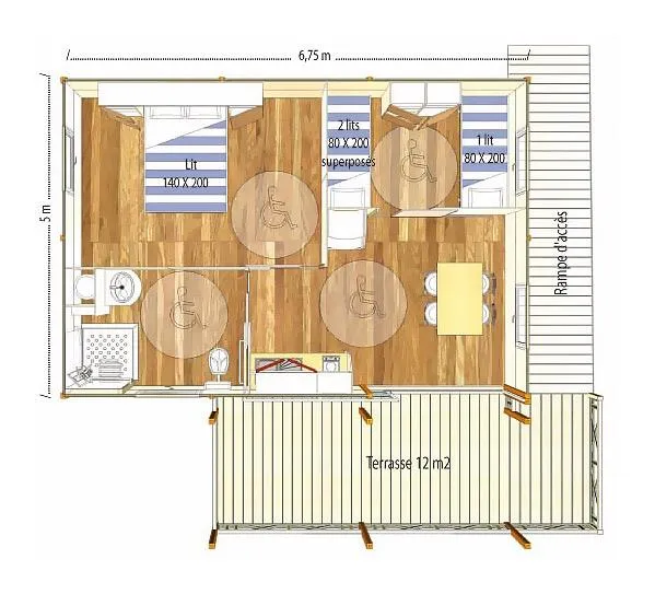 Chalet Samoa - Familial Et Inclusif 1/5 Pers.