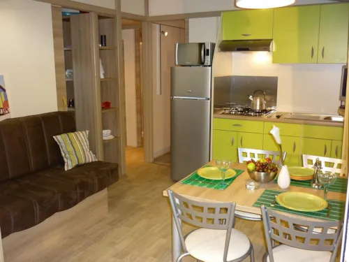 Accommodation - Chalet Titom 1/5 Pers. - image n°3 - Camping le Verger de Jastres