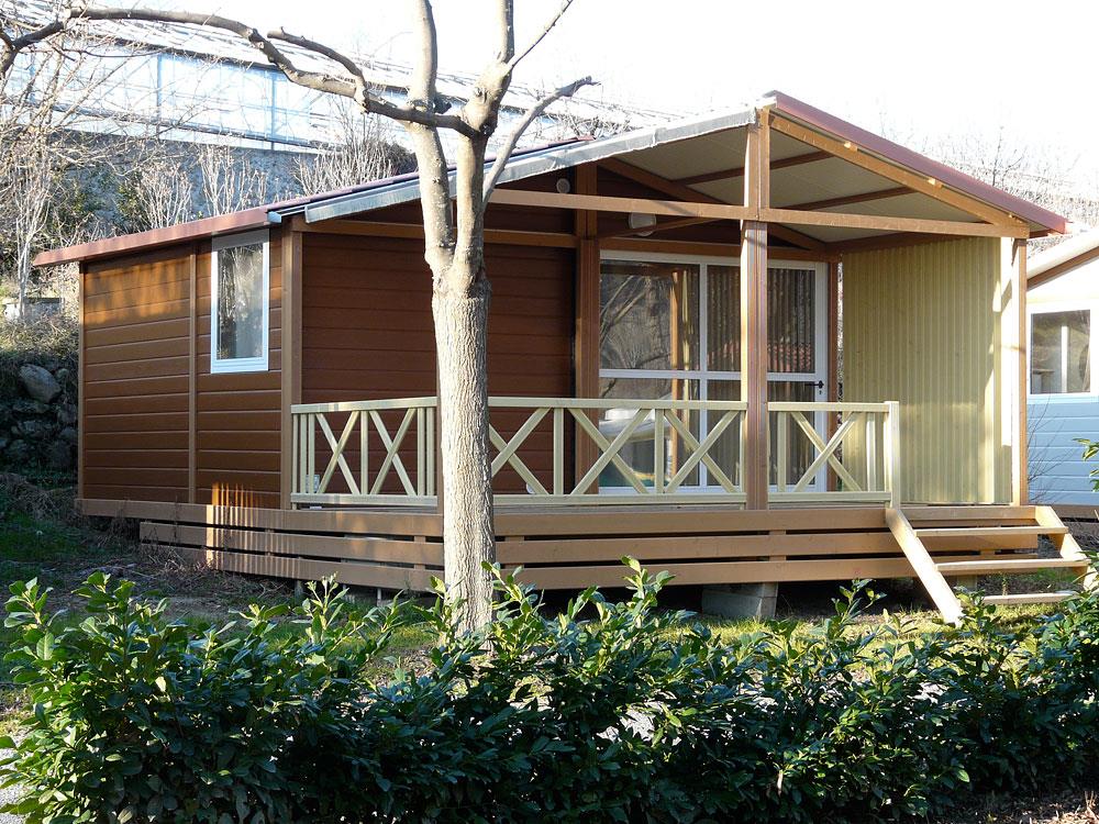 Accommodation - Chalet Nemo 1/4 Pers. - Camping le Verger de Jastres