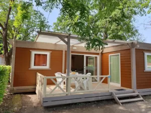  - air-conditioned cottage LAGON 1/6 pers. - Camping le Verger de Jastres
